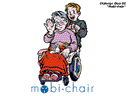 mobi Chair イラスト＆ロゴ